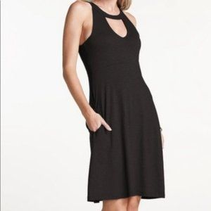 Toad and Co Avalon Dress Black Sleeveless Size XL